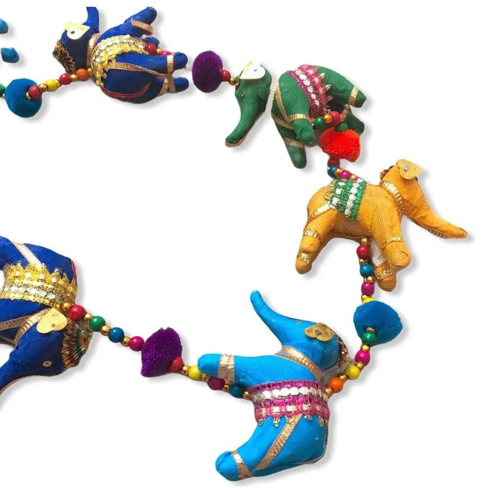 Handmade Indian Garland/Boho Decor 5' Long